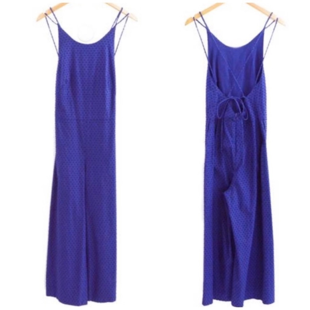 Club Monaco blue jumpsuit. NWOT